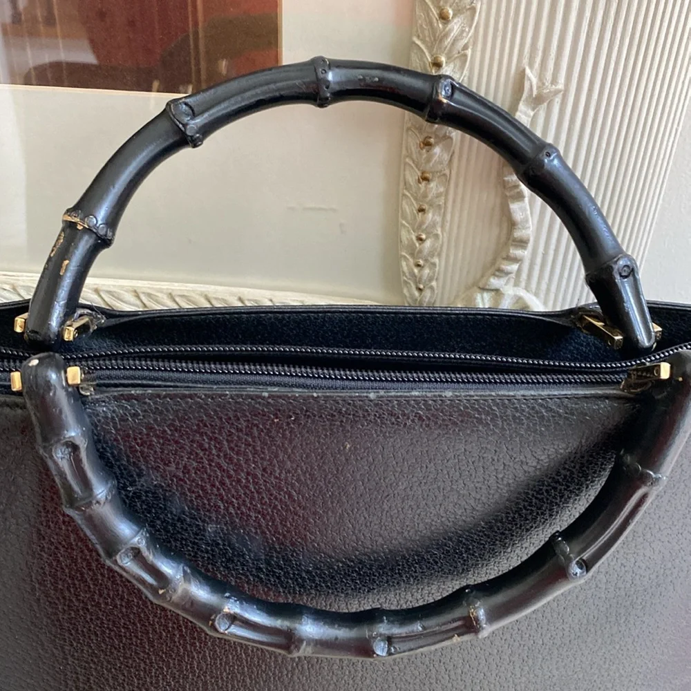 GUCCI Bamboo Handle Bag 0507 MAKE OFFER - Picture 12 of 15